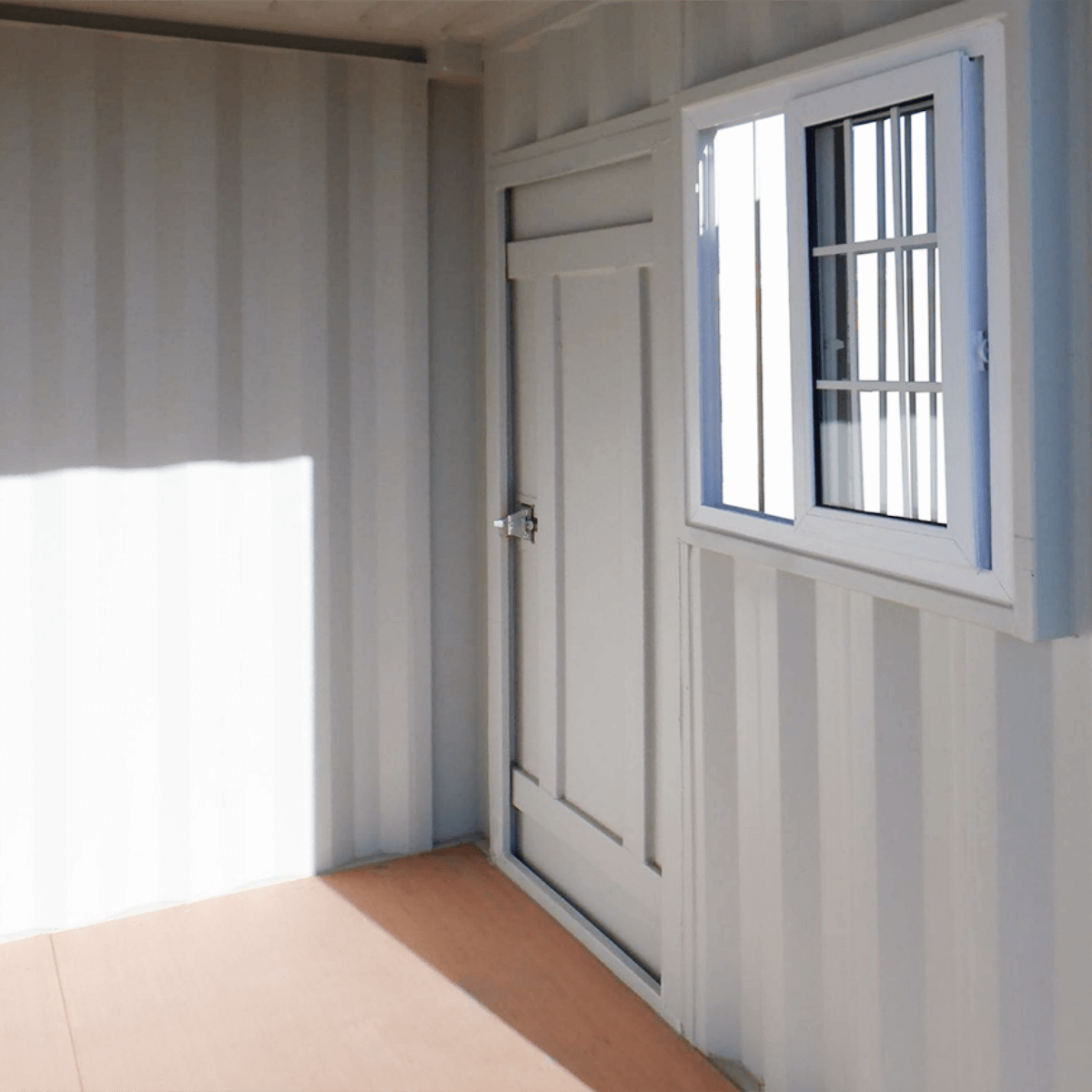 12' Compact Corten-Steel Shipping and Storage Container – Two Door Configurations
