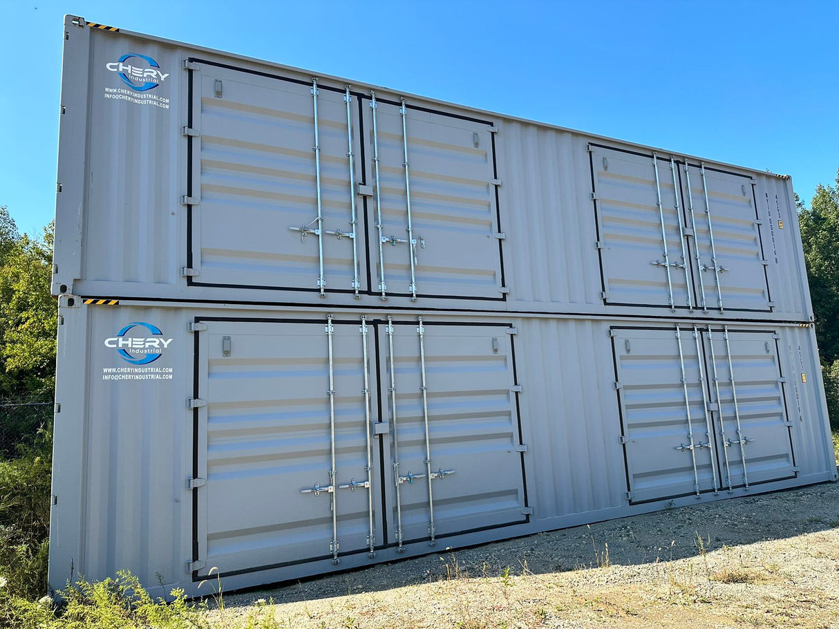 40' High-Cube Multi-Door Shipping and Storage Container