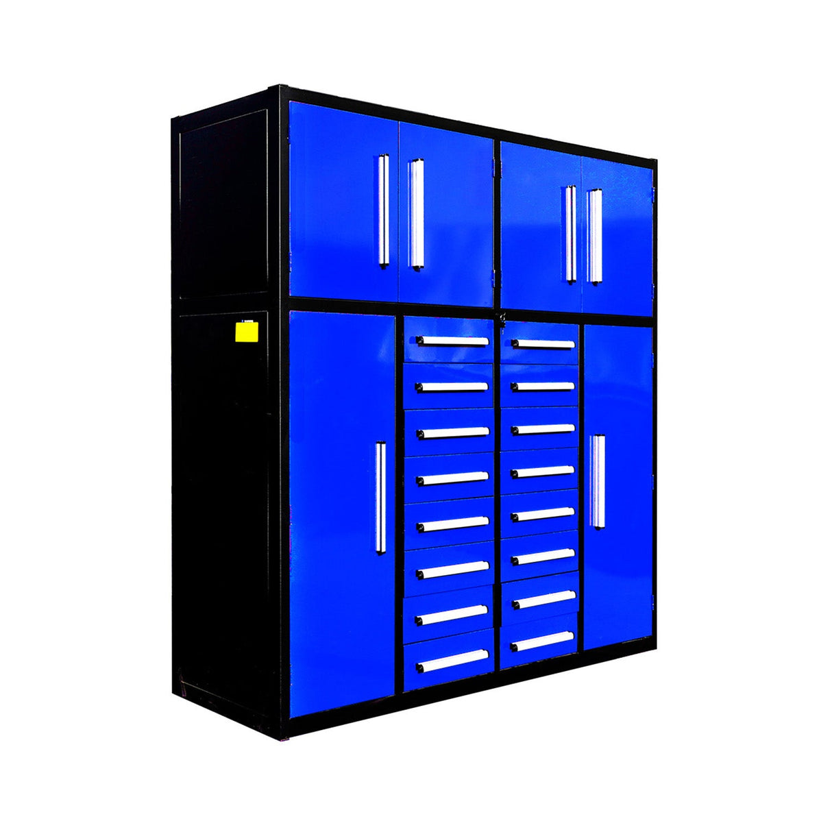 7' Garage Storage Workbench System with 16 Drawers & 4 Cabinets