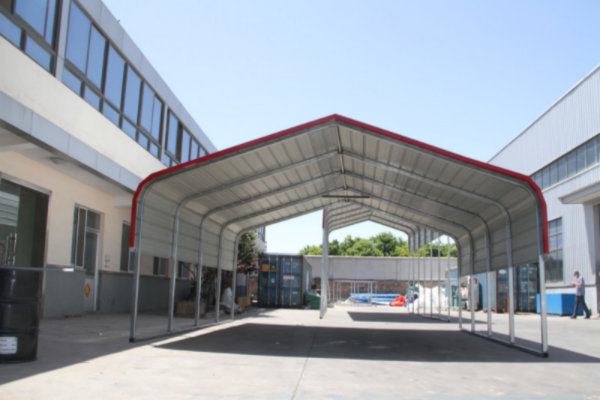 Classic 12' × 20' Galvanized-Steel Carport