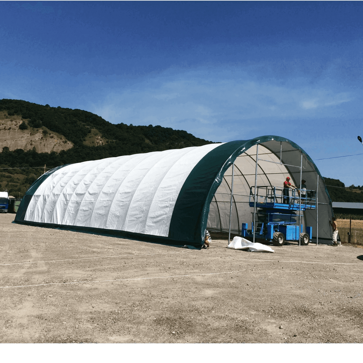 Replacement Main Cover for Single-Truss Arch Storage Shelters