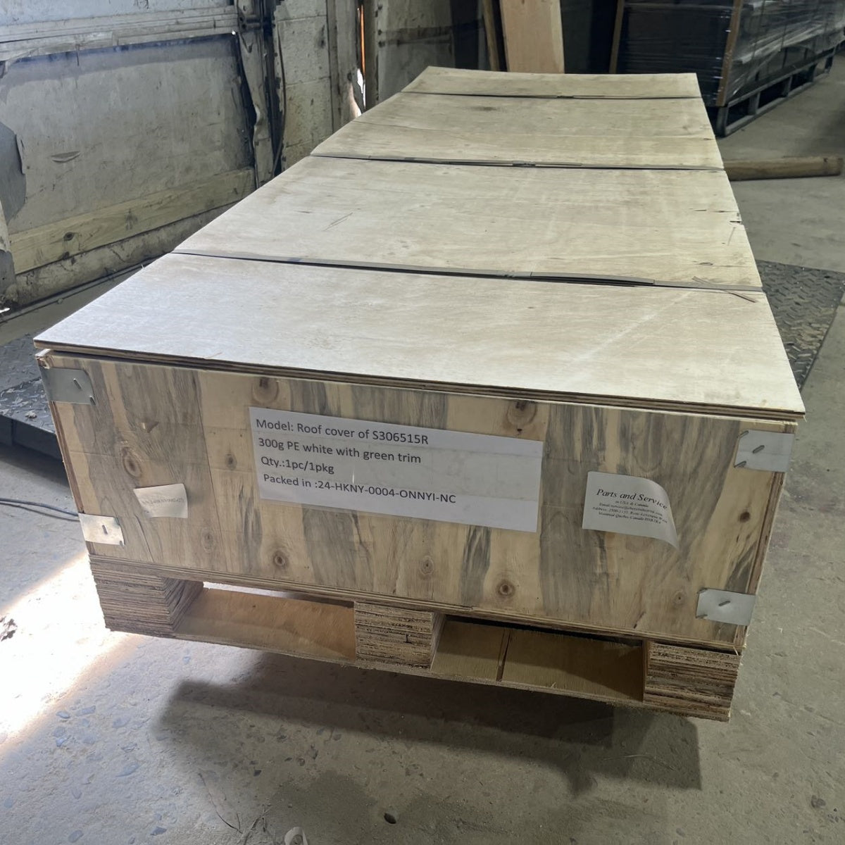 Replacement Main Cover for Single-Truss Arch Storage Shelters