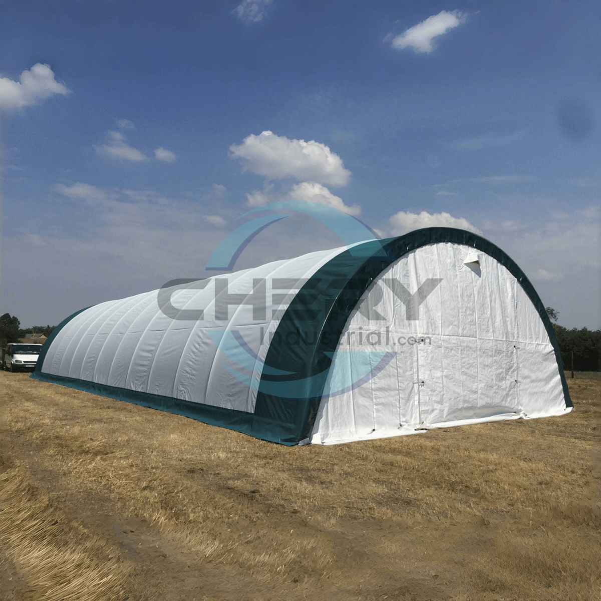 Chery Industrial 40' × 80' × 20' Single-Truss Arch Storage Shelter