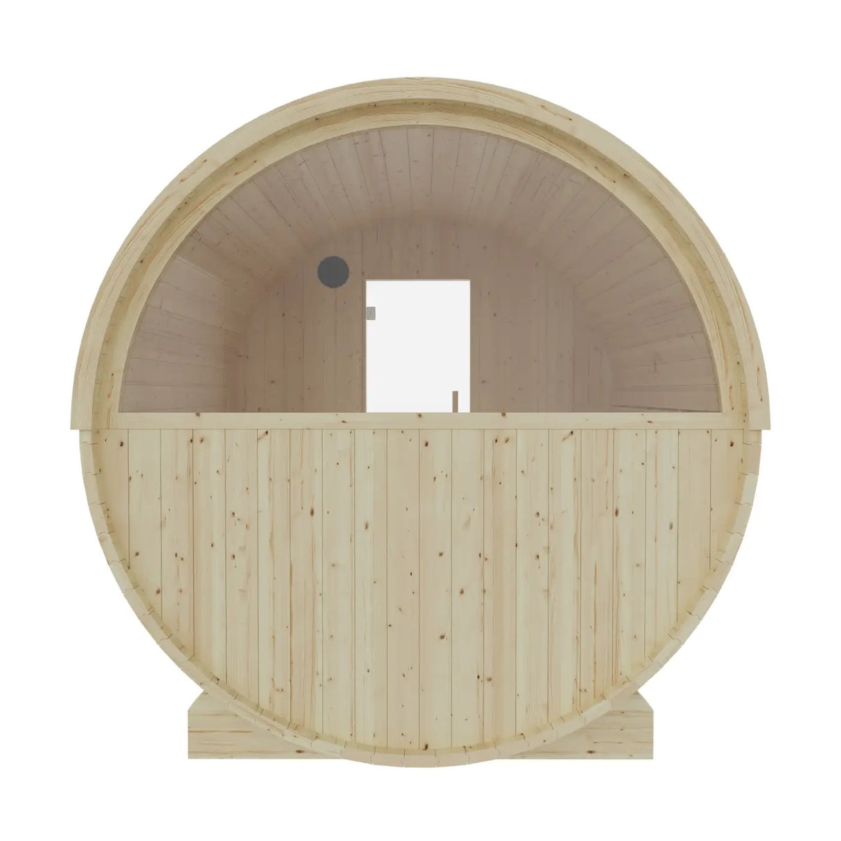 Tampere Finnish Barrel Sauna with WiFi Heater - Finnish Sauna Builders