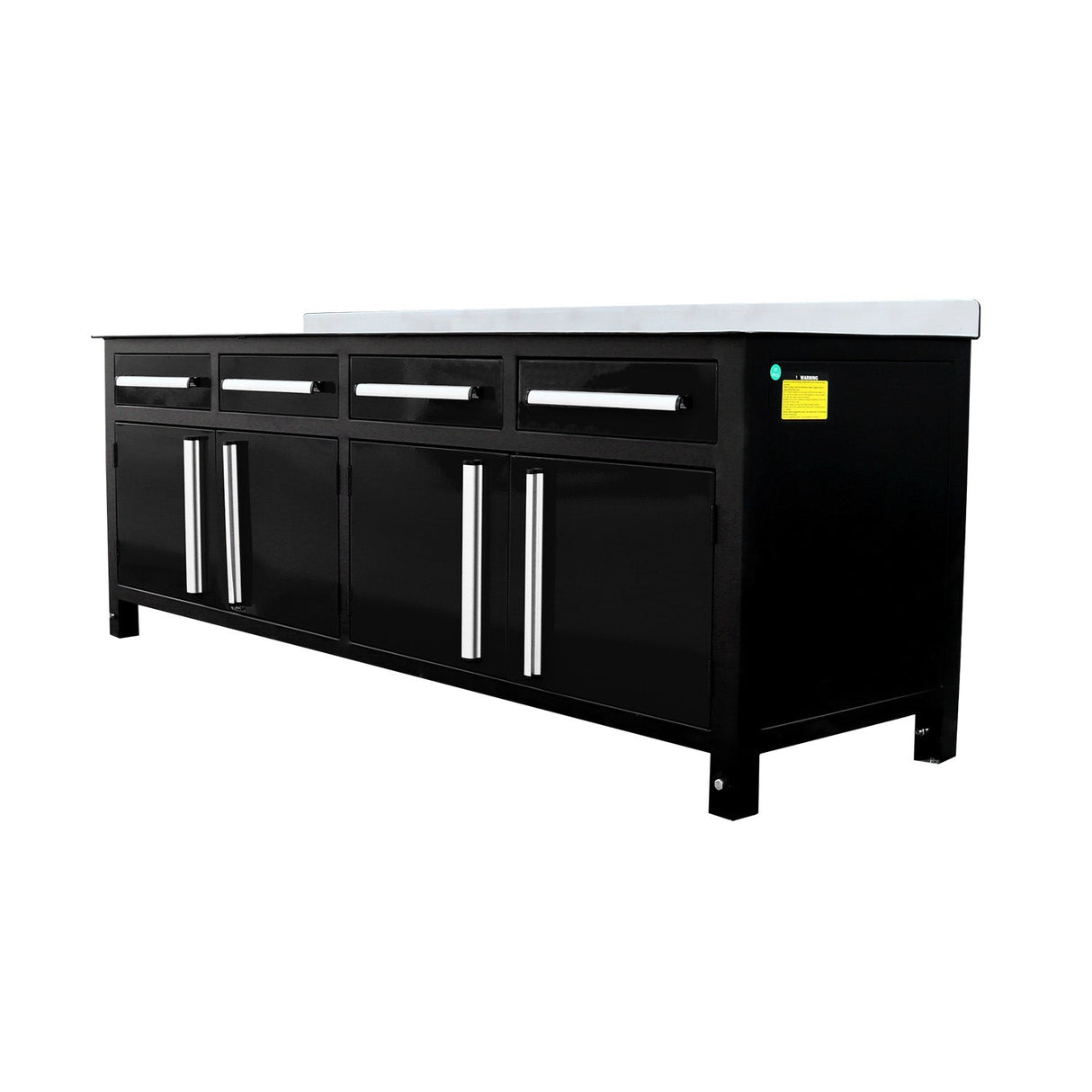87" Heavy-Duty Adjustable Welding Work Table