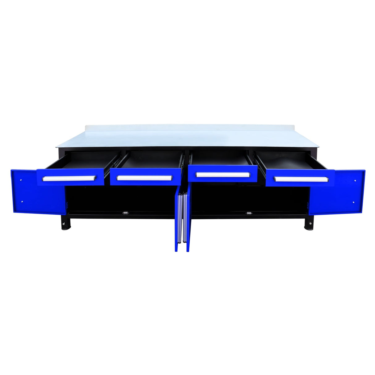 87" Heavy-Duty Adjustable Welding Work Table