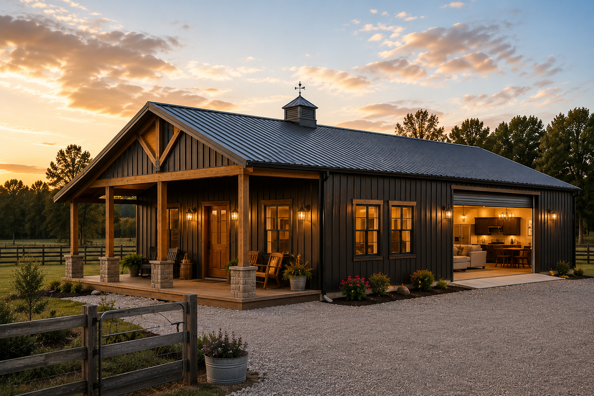 Flint Hills Barn Living