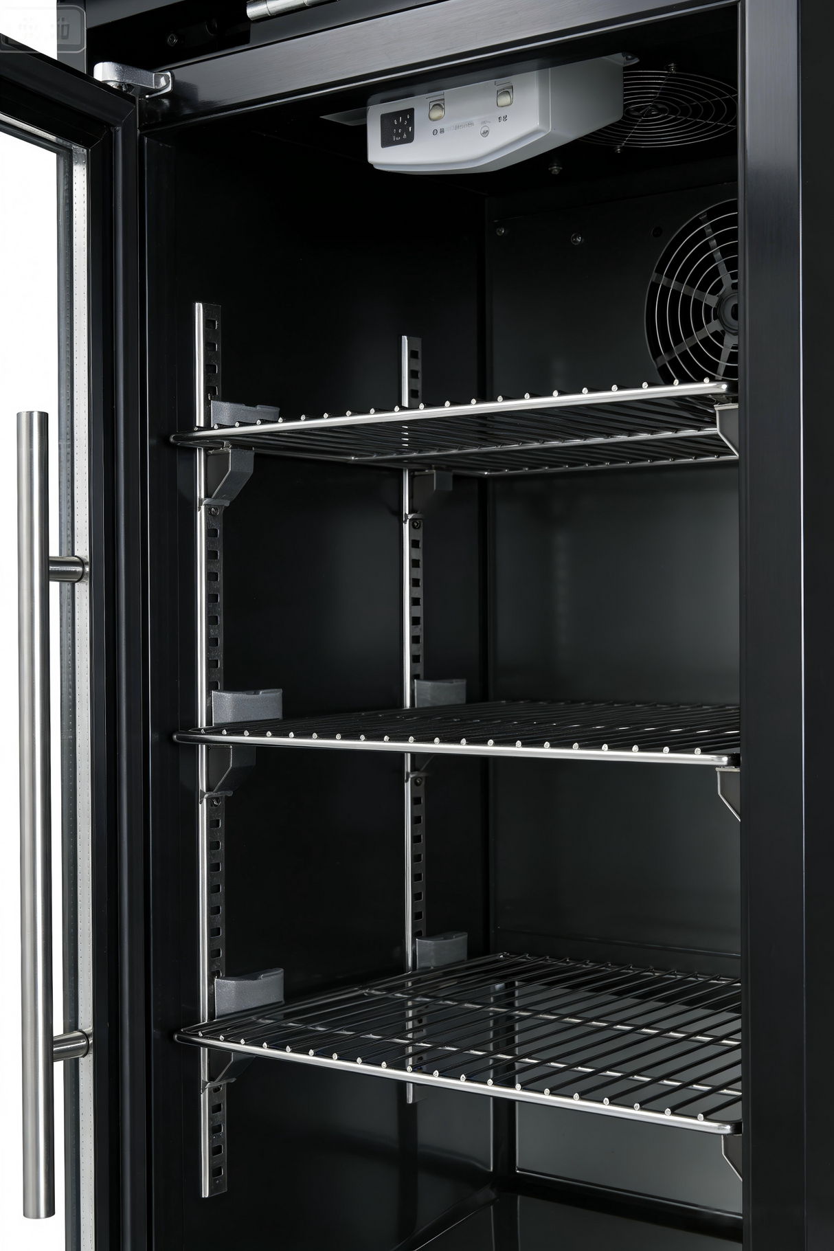20" Insulated Outdoor Cooler Cabinet with Lockable Door – Black