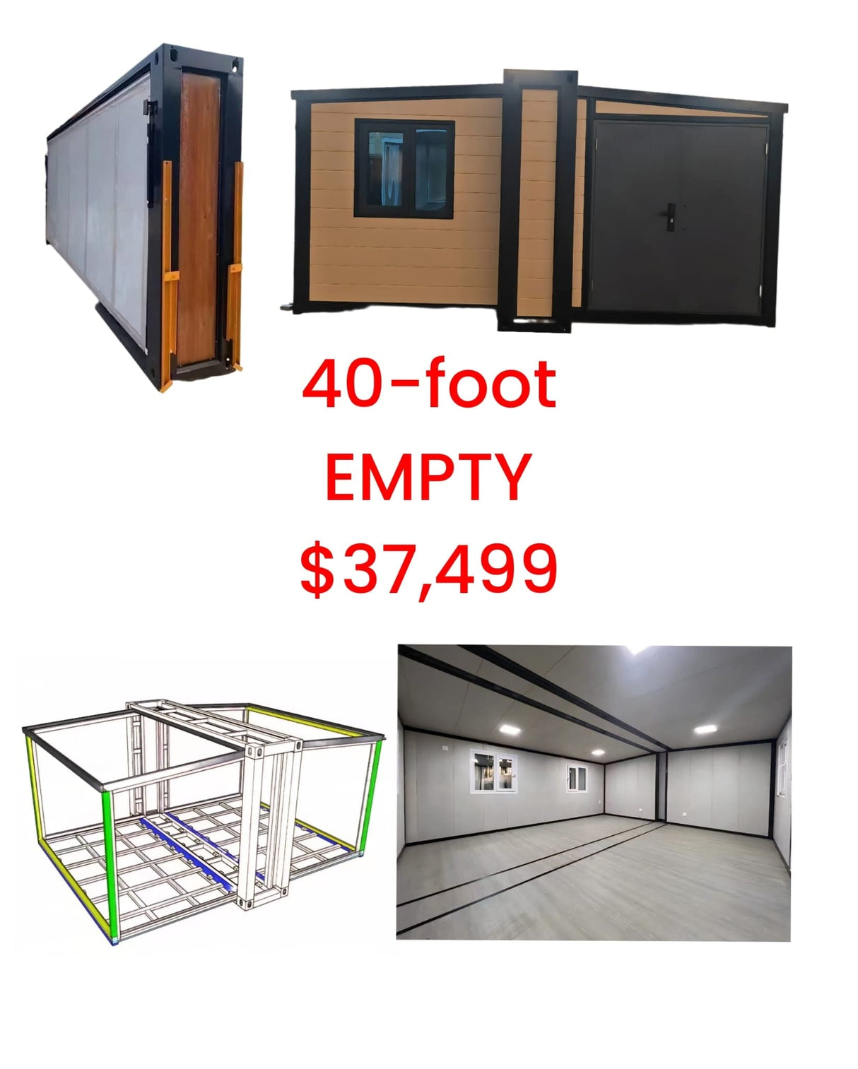 Folding Tiny Home – Available in 20' and 40' Models