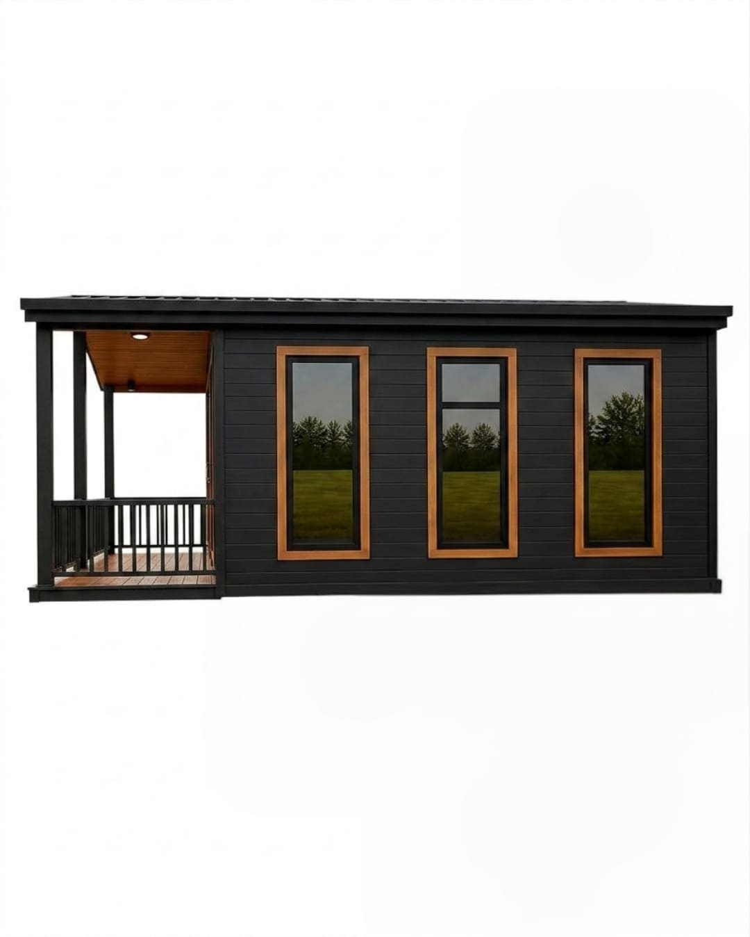 30' Tiny Home Complete Package with Deck, Glass Front & Premium Upgrades