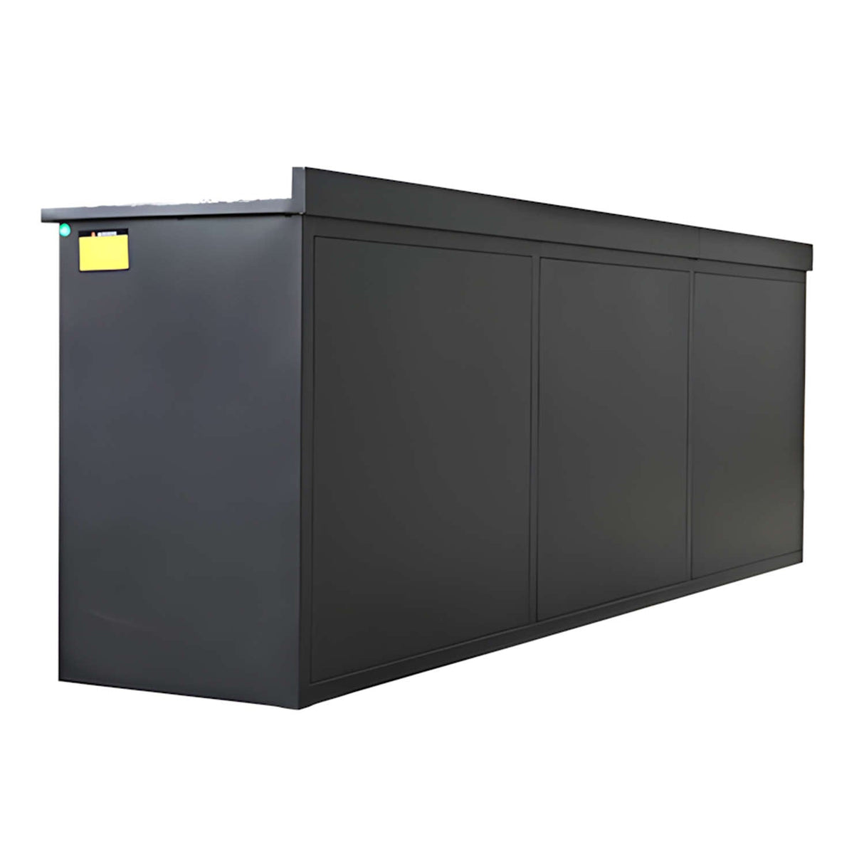 10' 35-Drawer Workbench Storage Cabinet with Stainless-Steel Top