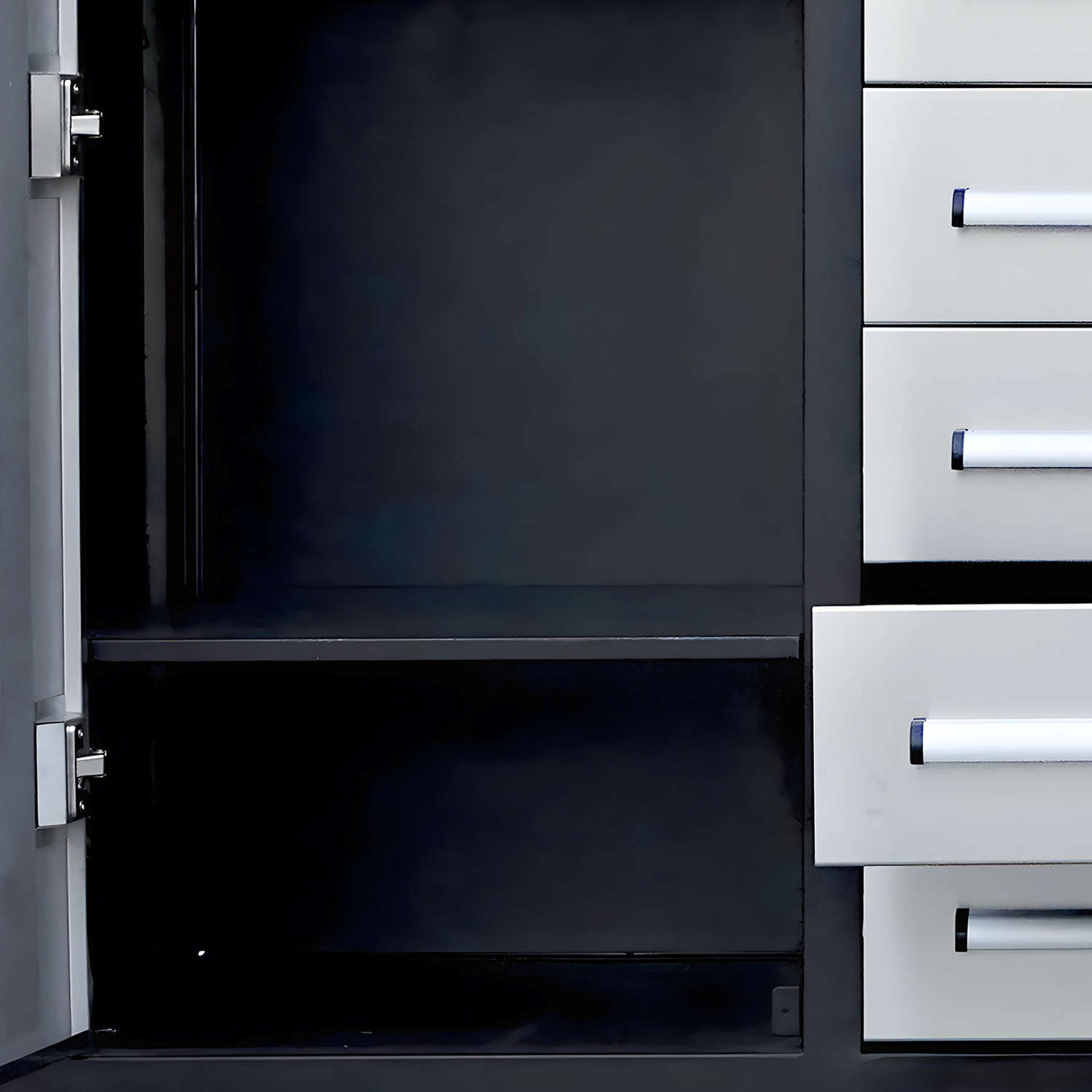 Steelman 7' Heavy-Duty Workbench with 10 Drawers & 2 Cabinets