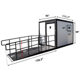 10ft Handicap-Accessible Portable Toilet