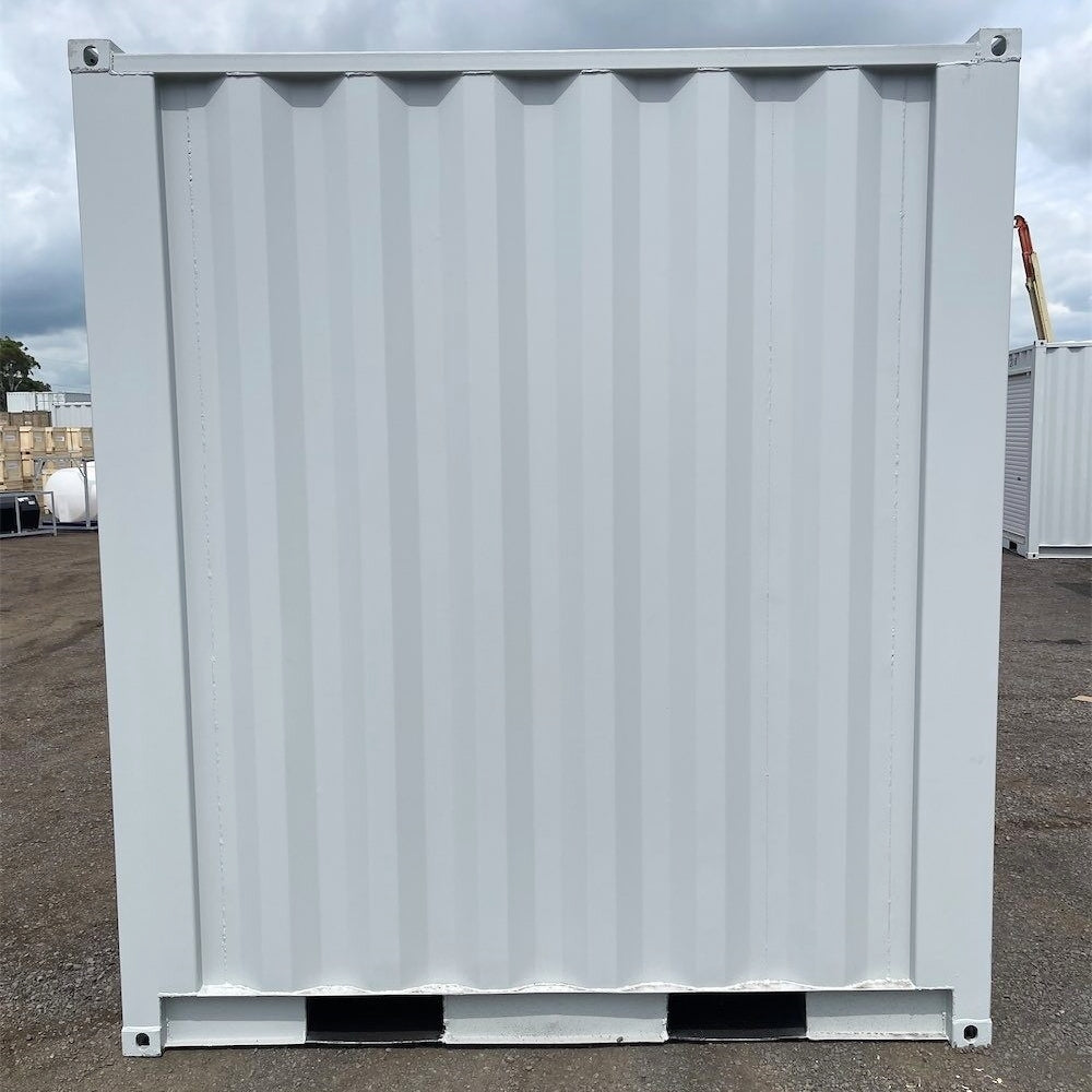 12' Compact Corten-Steel Shipping and Storage Container with Roll-Up Door