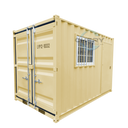 12' Compact Corten-Steel Shipping and Storage Container – Two Door Configurations