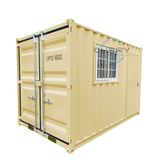12' Compact Corten-Steel Shipping and Storage Container – Two Door Configurations