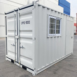 12' Compact Corten-Steel Shipping and Storage Container – Two Door Configurations