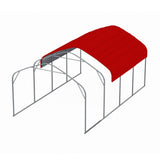 12' × 20' Outdoor Galvanized-Steel Carport