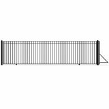 ALEKO 12' × 6' Galvanized-Steel Sliding Driveway Gate