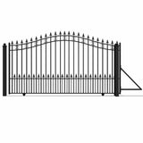 ALEKO 12' × 6' Galvanized-Steel Sliding Driveway Gate