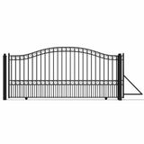 ALEKO 14' × 6' Galvanized-Steel Sliding Driveway Gate