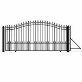 ALEKO 14' × 6' Galvanized-Steel Sliding Driveway Gate