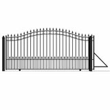 ALEKO 14' × 6' Galvanized-Steel Sliding Driveway Gate