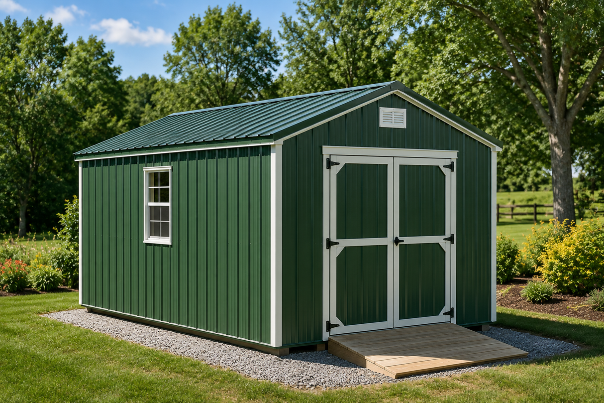 Flint Hills Workman Shed 10x20