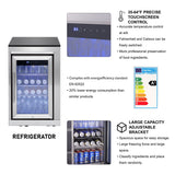 82.5" 83,500 BTU Outdoor Kitchen with 6-Burner Grill, Refrigerator & Sink – Silver
