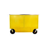 4.5' Heavy-Duty Mobile Workbench with 7 Drawers & 2 Cabinets
