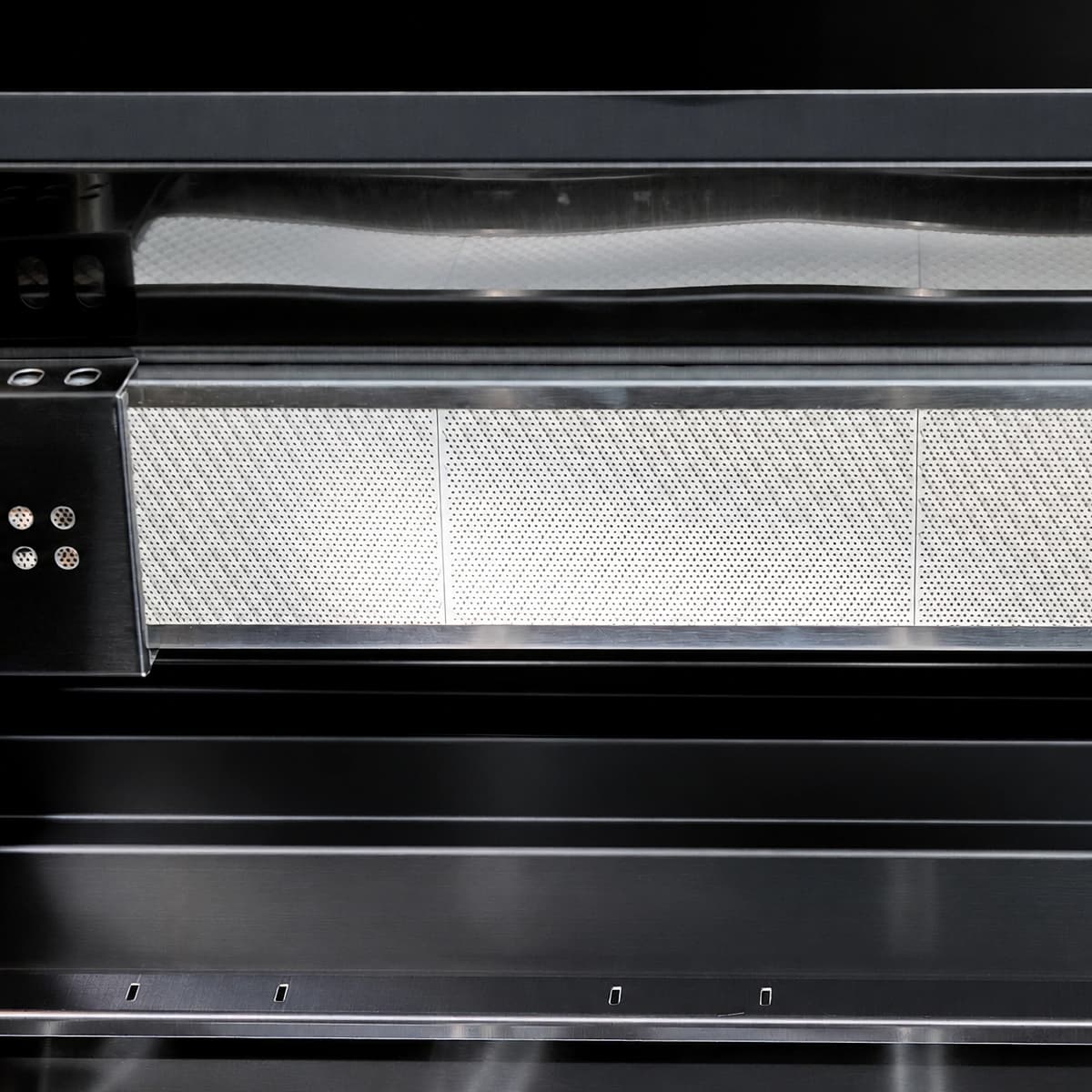 46" 4-Burner Outdoor Kitchen Grill with Side Burner – Black