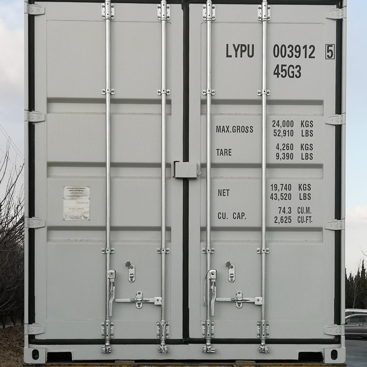 40' High-Cube Multi-Door Shipping and Storage Container