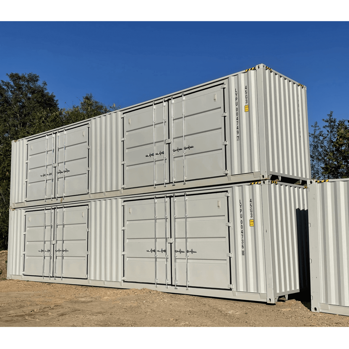 40' High-Cube Multi-Door Shipping and Storage Container
