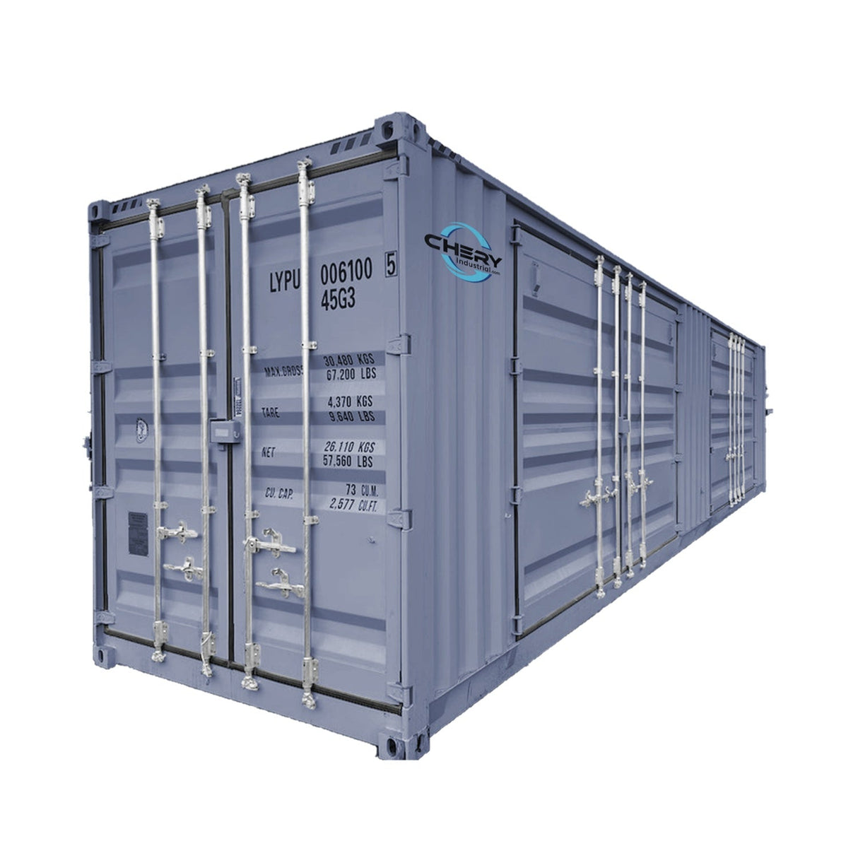 40' High-Cube Multi-Door Shipping and Storage Container