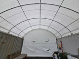 White 300 GSM PE Rear Panel Kit for 20'-Wide Container Shelters