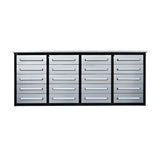 7' Heavy-Duty Garage Workbench Cabinet with 20 Drawers