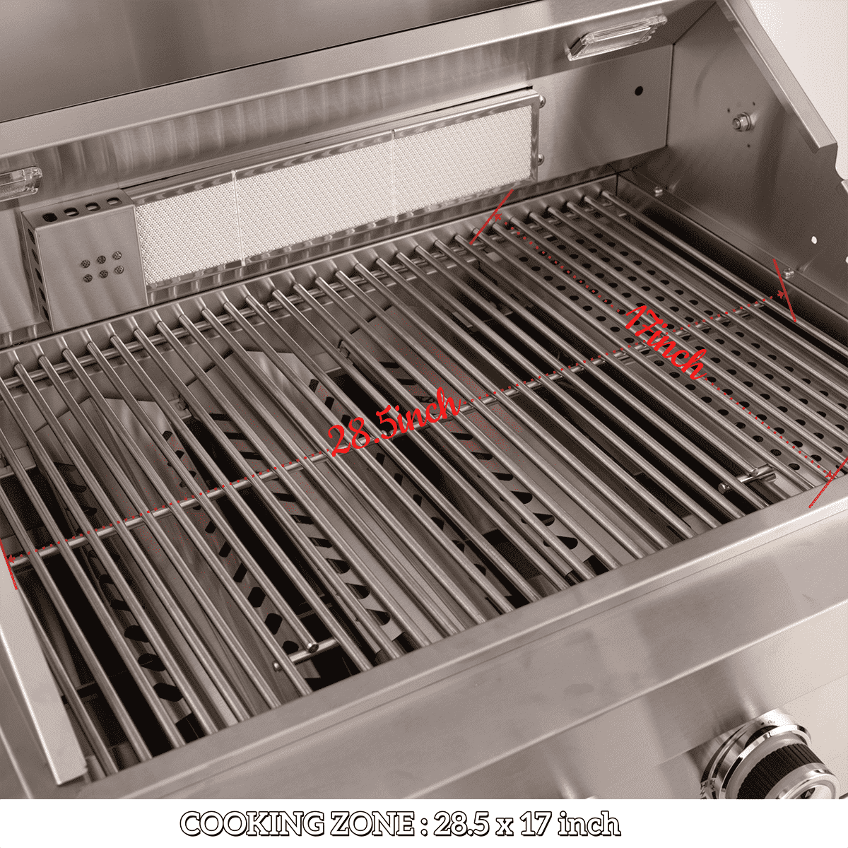 65" Propane Outdoor Kitchen with 4-Burner Grill, Side Burner & Rotisserie – Black