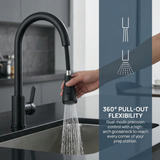 20" Stainless Steel Outdoor Sink Cabinet with Faucet & Lockable Storage – Black