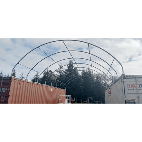 20' × 40' Shipping-Container Canopy Shelter