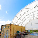 40' × 40' × 13' Shipping-Container Canopy Shelter