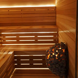 Carbon Smart Saunas - 8' x 9' x 8' - by Finnish Sauna Builders