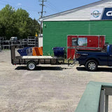 13' × 20' Galvanized-Steel Storage Shed with Double Front Doors & Side Entry