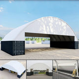 60' × 40' × 15' Double-Truss Container Canopy Shelter