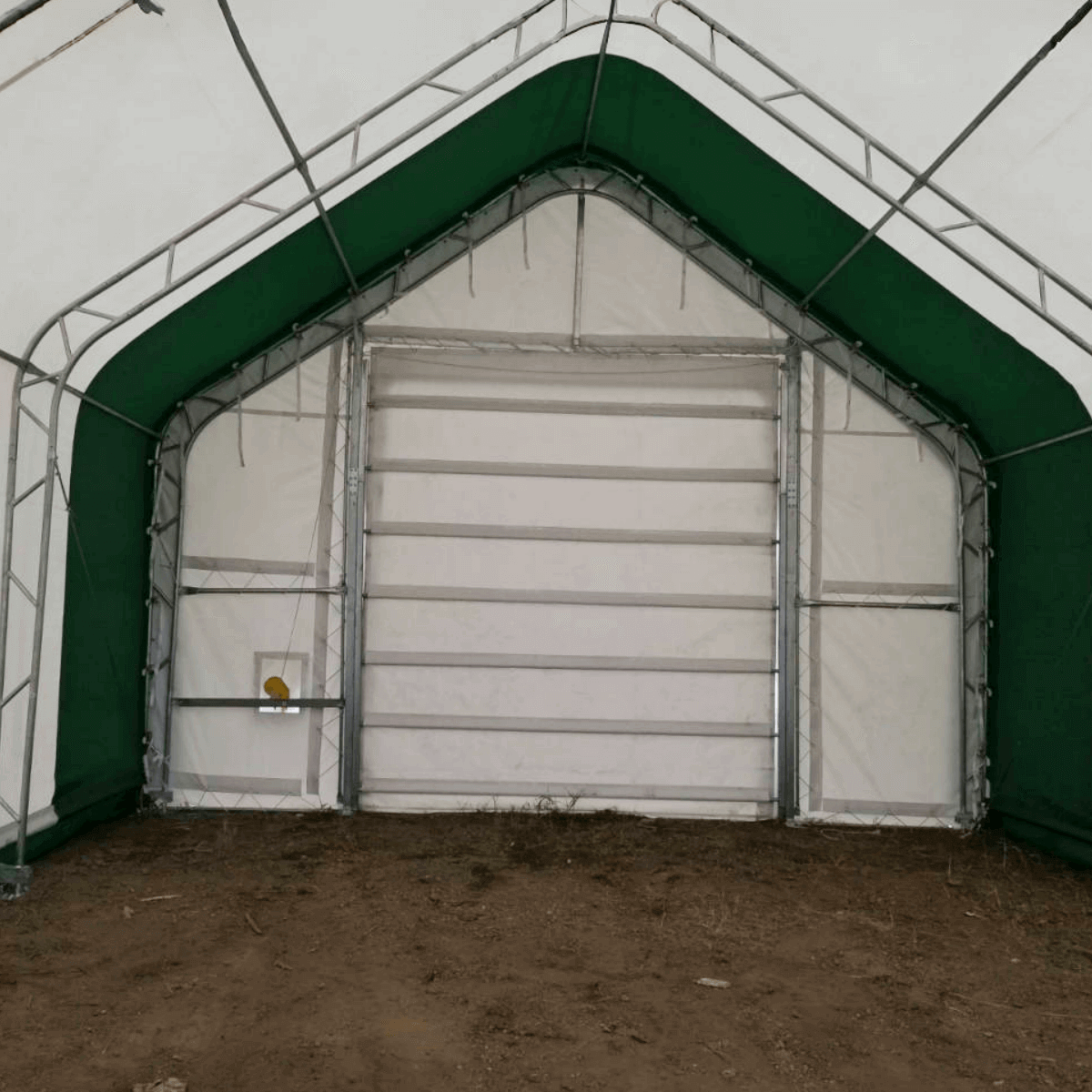 Gold Mountain 20' × 33' × 16' Double-Truss Storage Shelter with Dual Roll-Up Doors