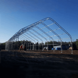Gold Mountain 30' × 60' × 20' Double-Truss Storage Shelter with Dual Roll-Up Doors