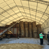 Gold Mountain 40' × 80' × 21' Double-Truss Storage Shelter with 8' Truss Spacing