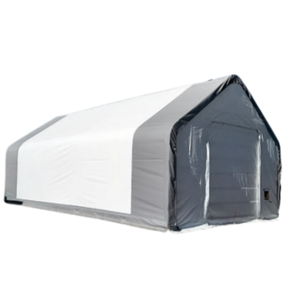 Gold Mountain 20' × 40' × 16' Double-Truss Storage Shelter with Dual Roll-Up Doors