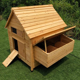 Wooden Chicken Coop with egg case house