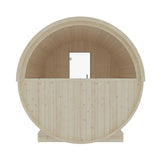 Helsinki Finnish Barrel Sauna with Terrace and WiFi Heater - Finnish Sauna Builders