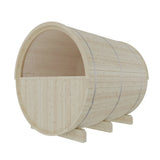 Helsinki Finnish Barrel Sauna with Terrace and WiFi Heater - Finnish Sauna Builders